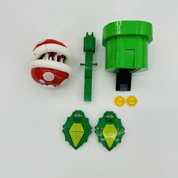 Complete! LEGO Super Mario 71426 Piranha Plant. No Box. No Instructions - Picture 10 of 10